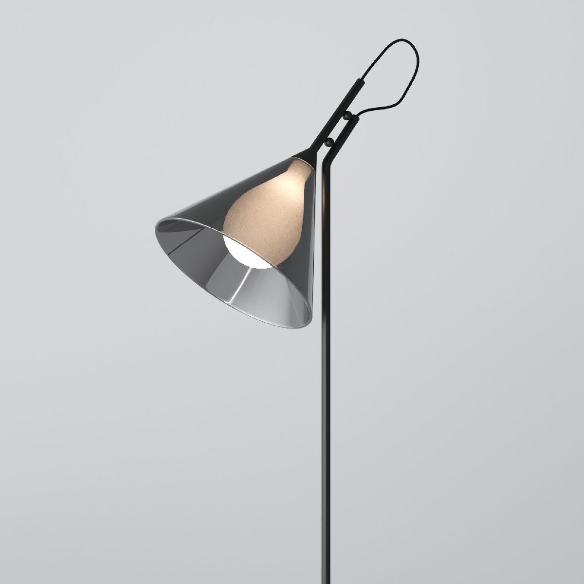 Торшер Eurosvet Enigma 01187/1 черный a069053 УЦ