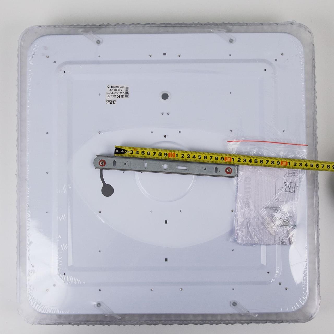 Потолочный светодиодный светильник Citilux Кристалино Слим CL715K720