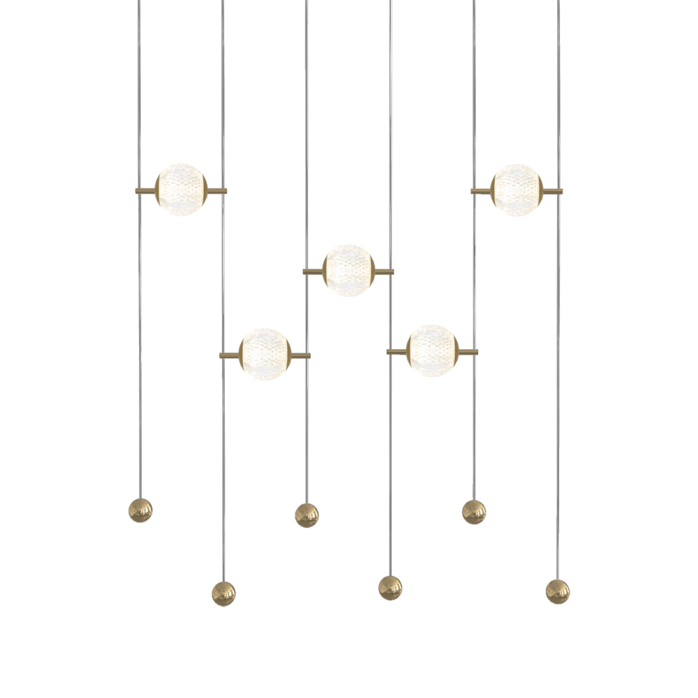 Подвесной светильник Delight Collection MD22001013-5AY-001 gold