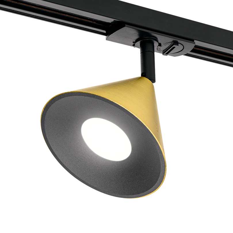 Трековый однофазный светильник Wolta Bello WTL-GU10/08G