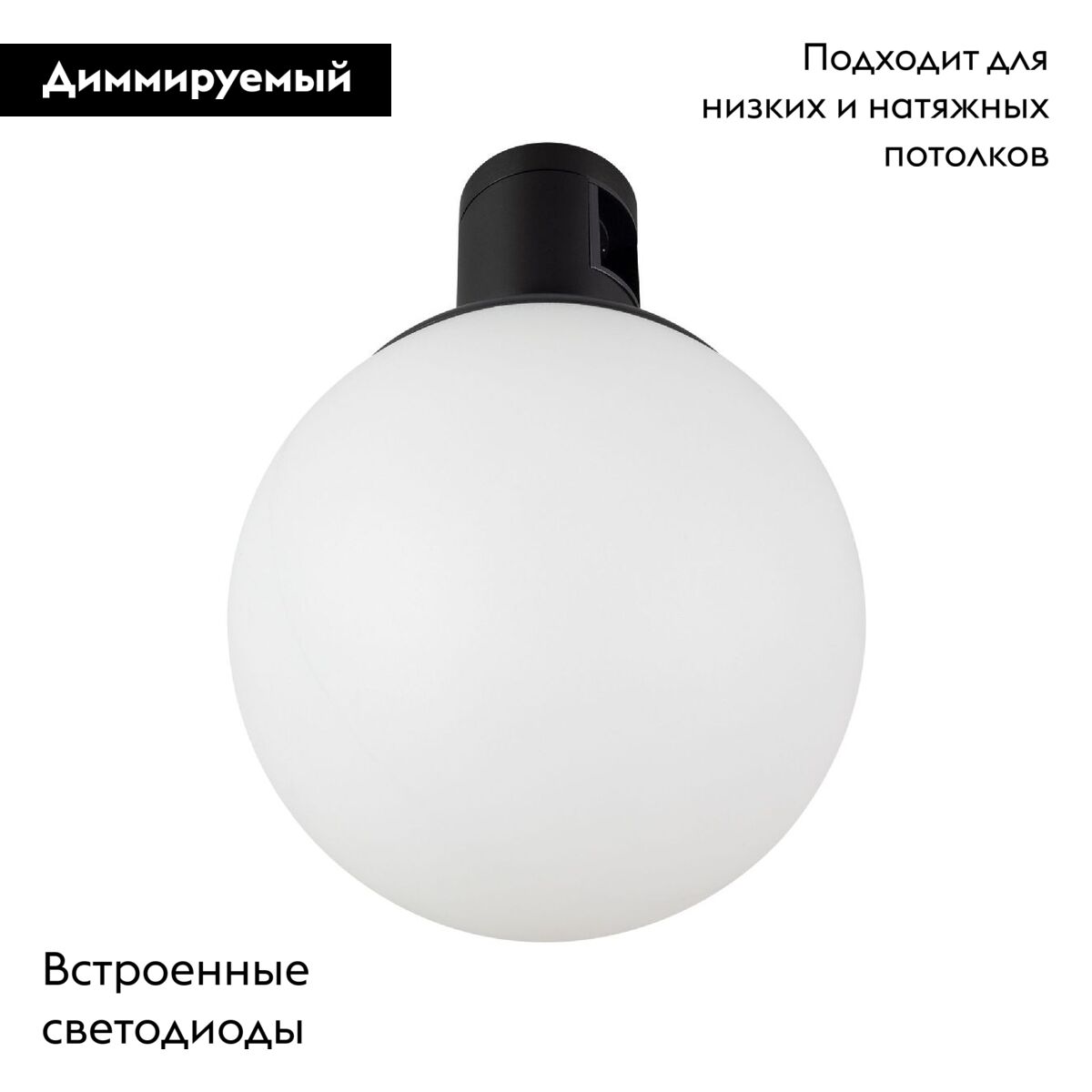 Трековый светильники Arlight ART-APRIORI-SFERO-R120-5W Warm3000 039290