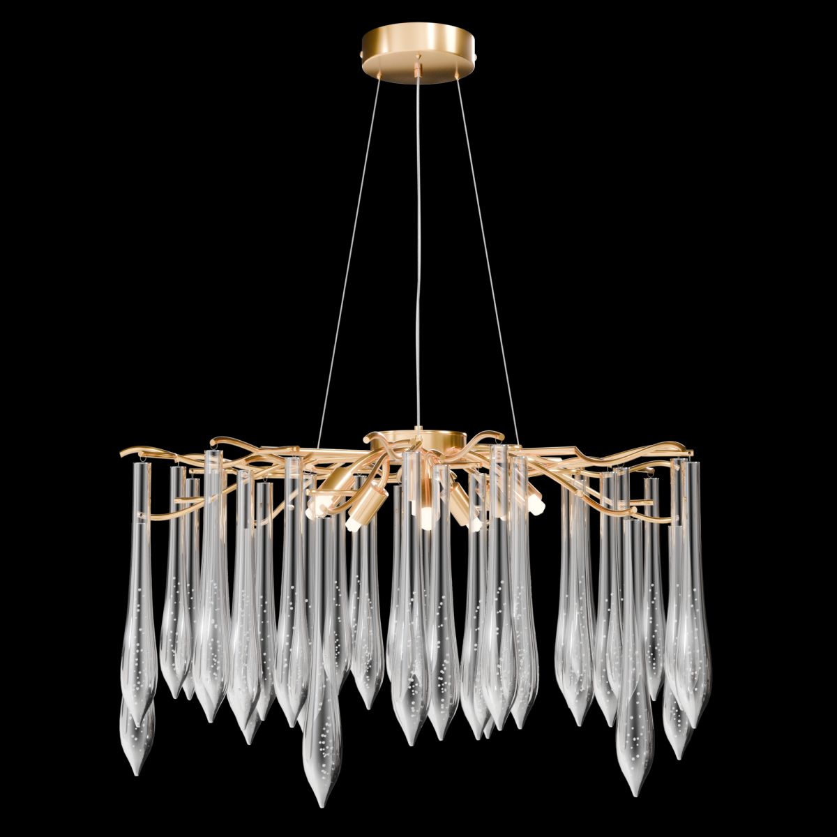 Подвесная люстра Lightera Dewdrop LE302L-8G