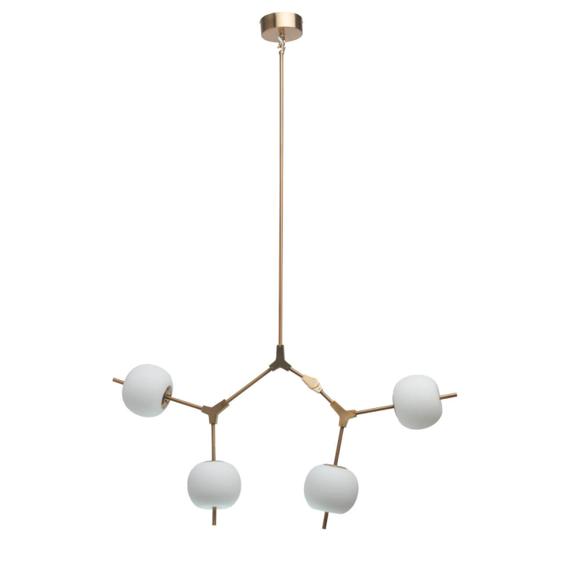 Подвесная светодиодная люстра хай-тек De Markt Ауксис 1 722010404