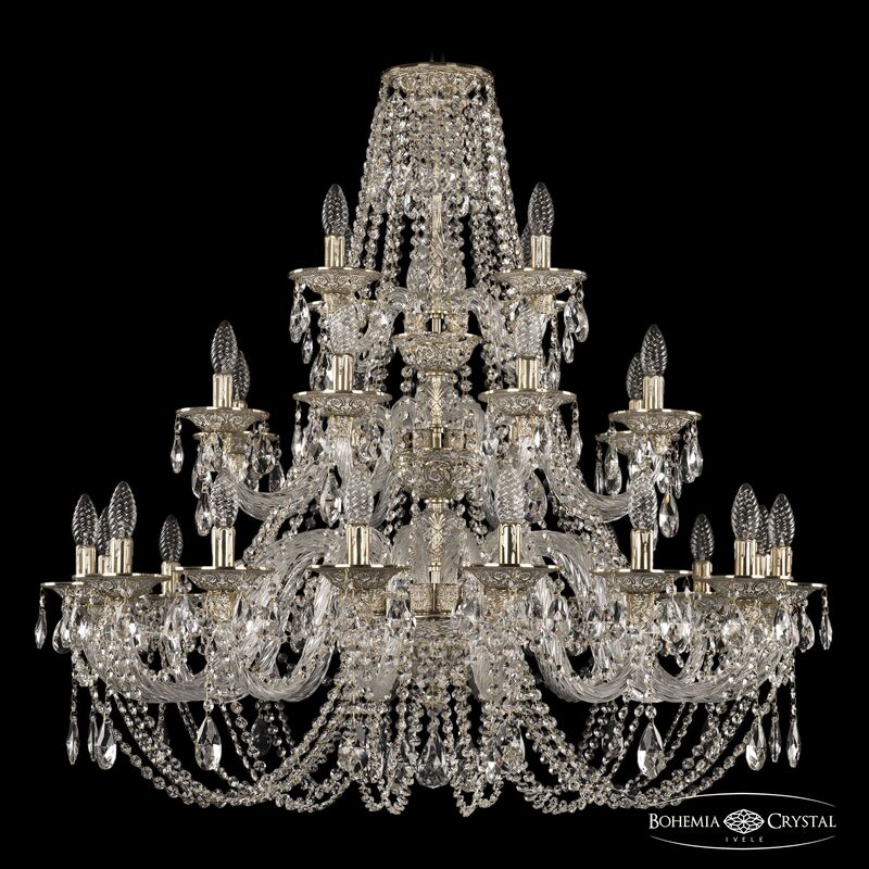 Подвесная люстра Bohemia Ivele Crystal 16106/16+8+4/360/3d GW