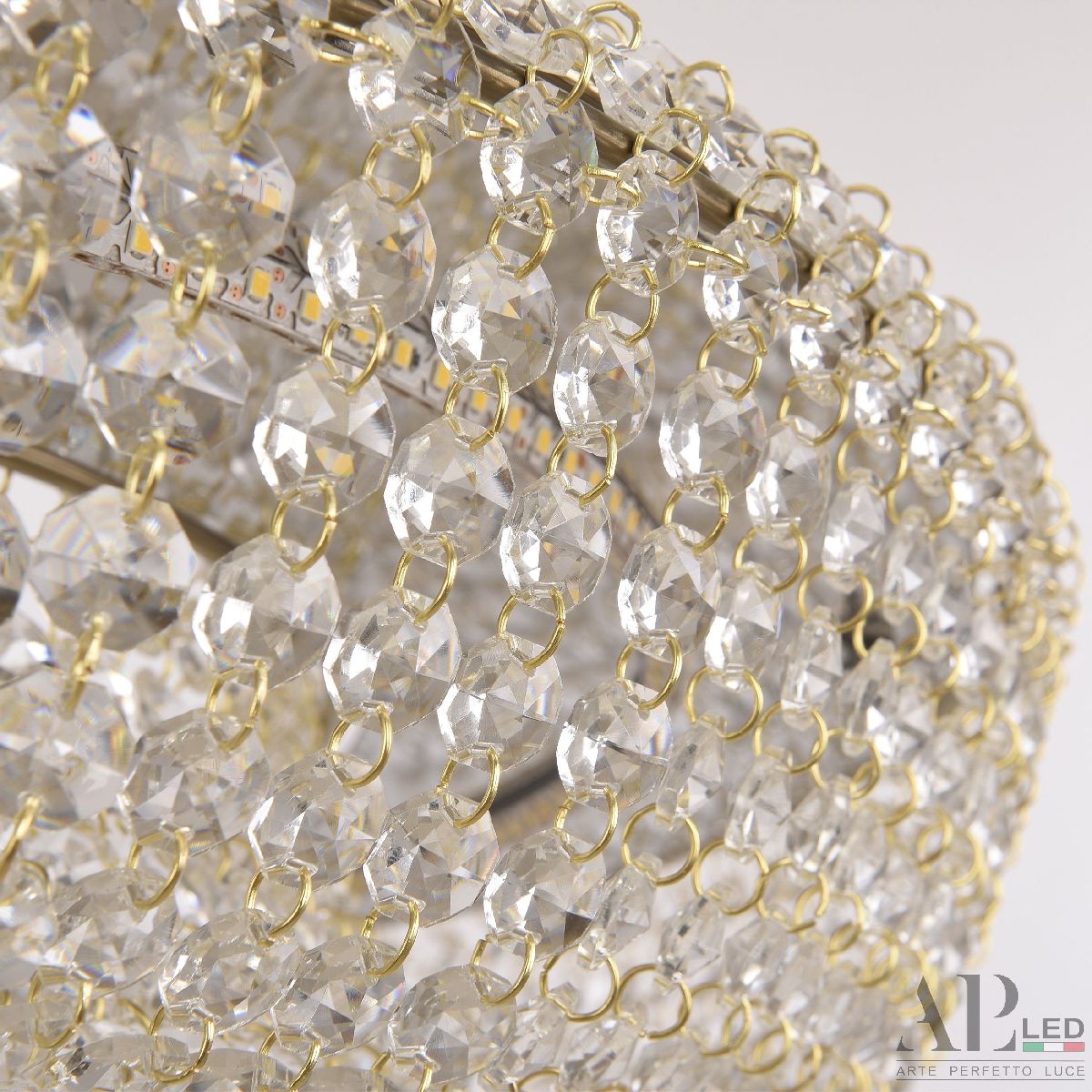 Подвесная люстра Arte Perfetto Luce Rimini S502.0.60.A.4000.Gold