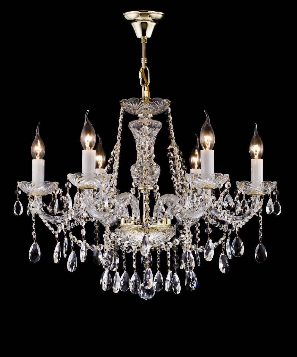 Подвесная люстра Maytoni Beatrix DIA019-06-G