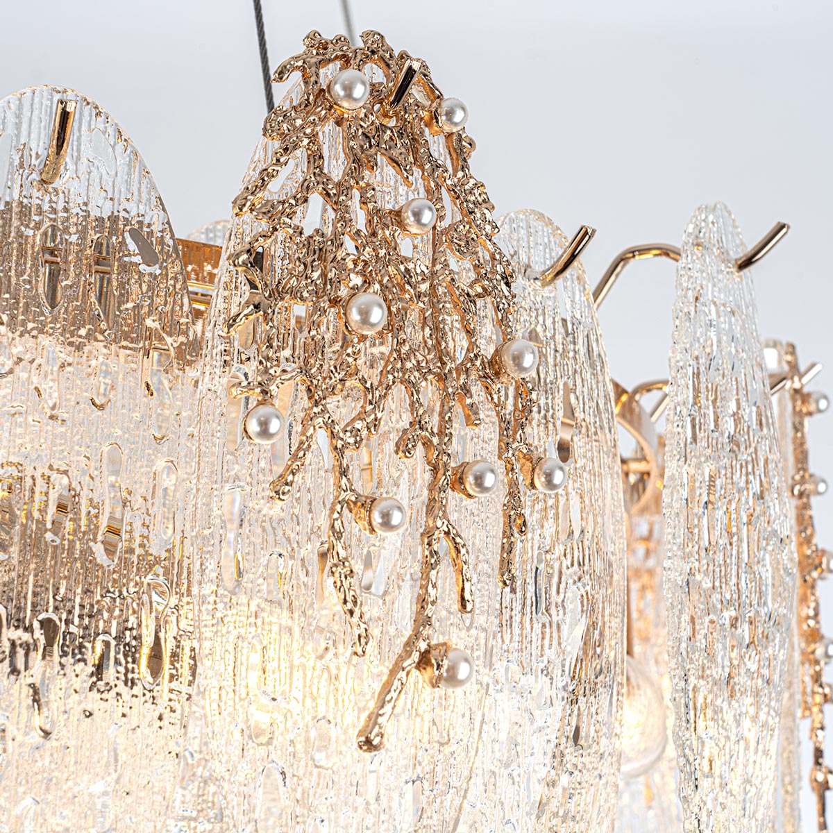 Подвесная люстра Modelux ML.9529.600 GD