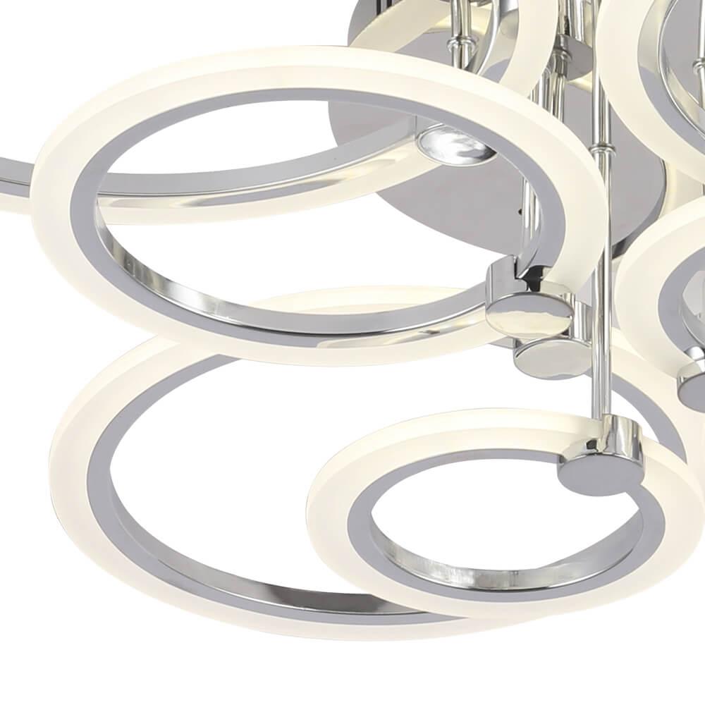 Потолочная светодиодная люстра Seven Fires Holly SF7002/8C-CR