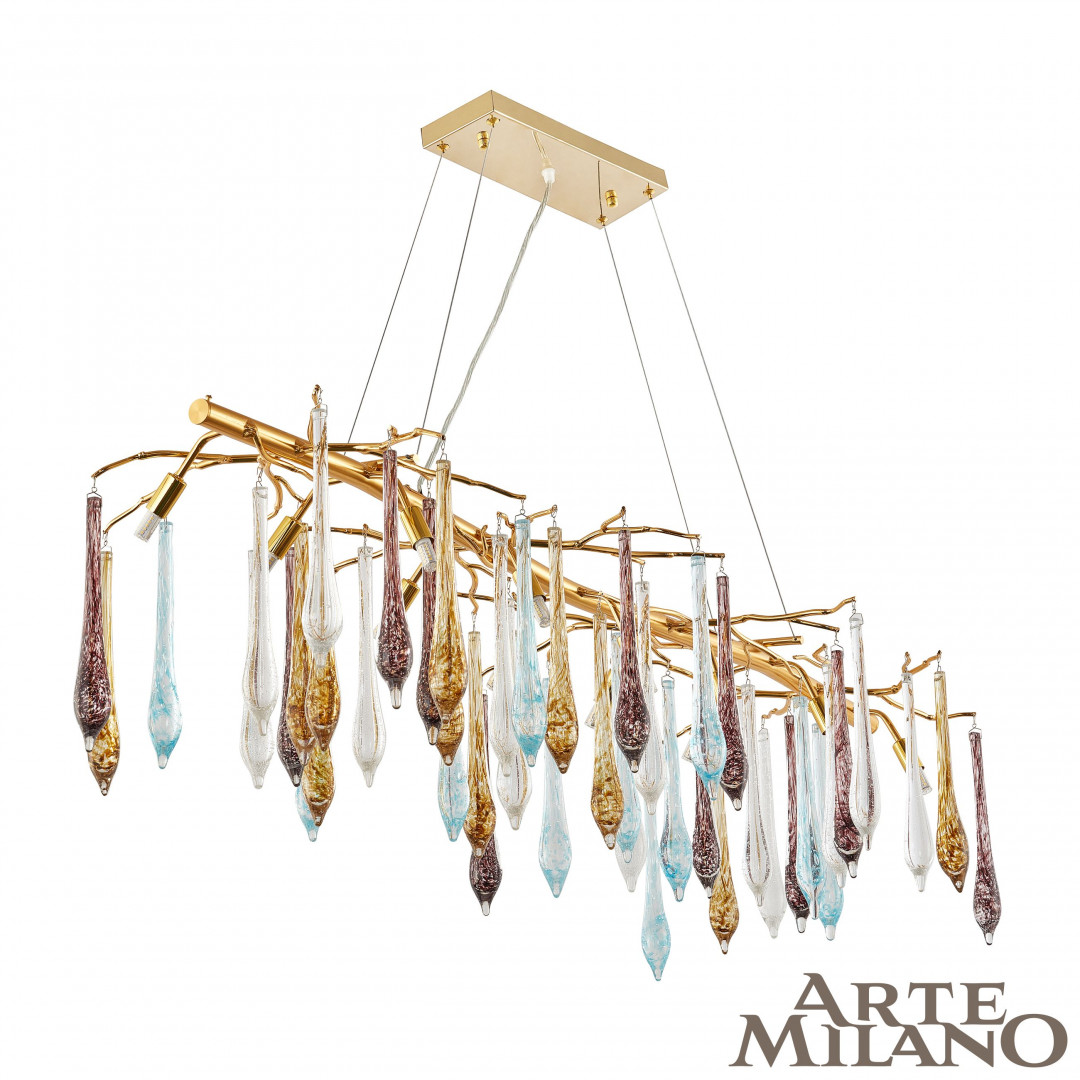 Подвесная люстра Arte Milano 500.L1200.W500.H350.G9.8 G