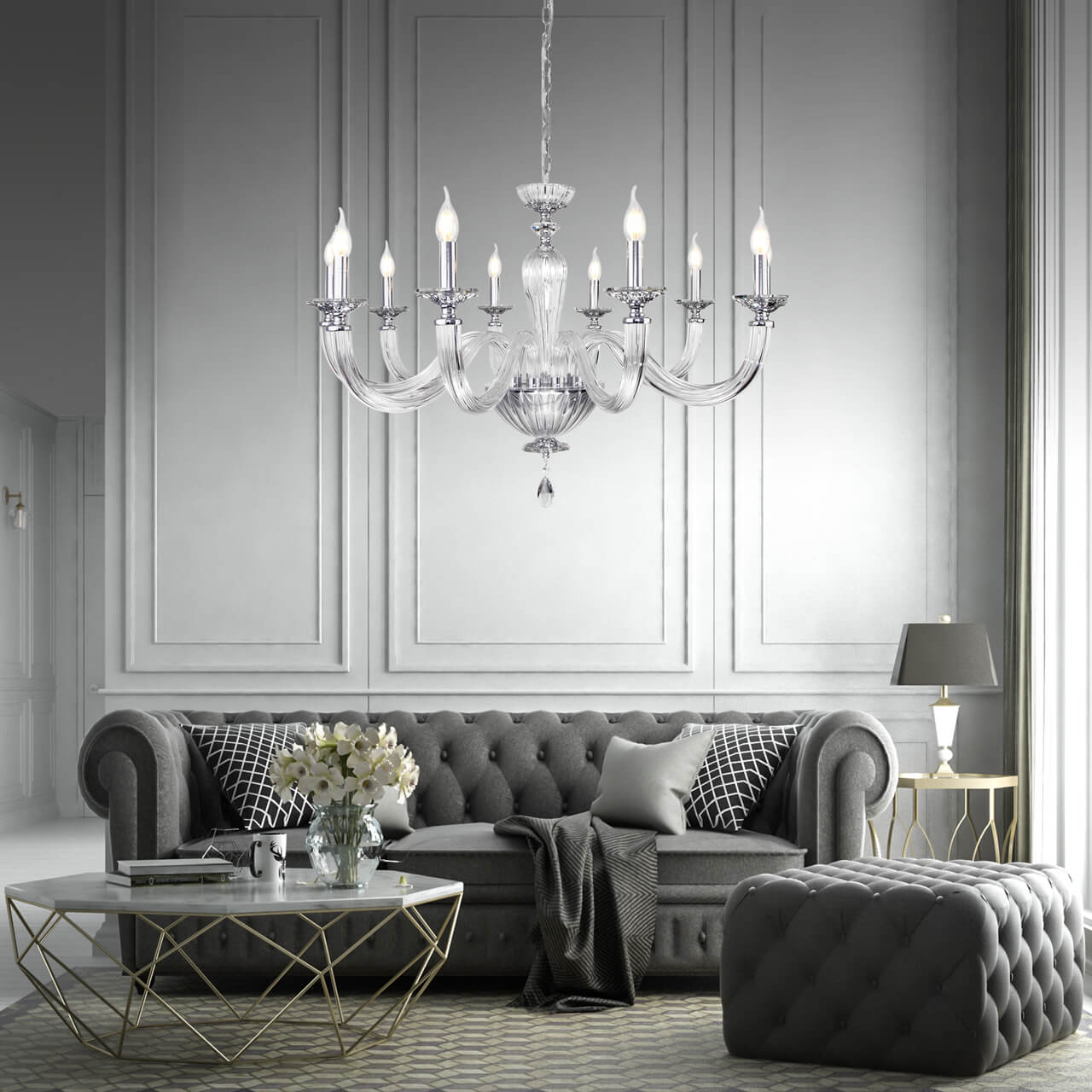 Подвесная люстра Bogate's Olenna 338/10 Strotskis Smart (318/10)