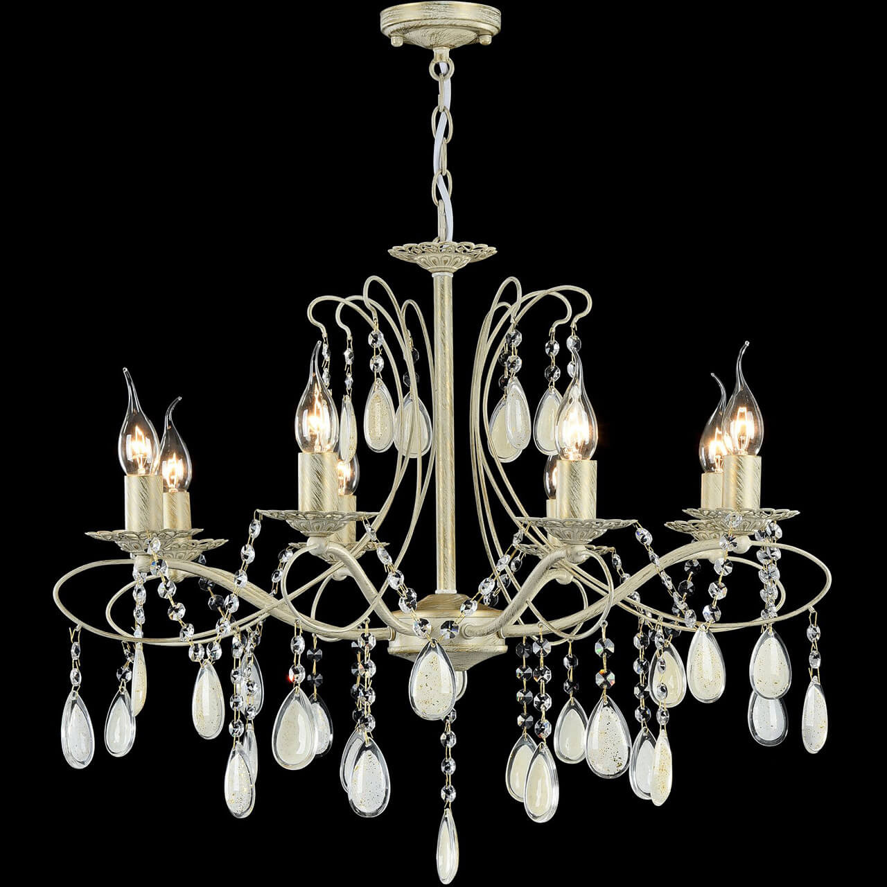 Подвесная люстра Freya Antonia FR2320-PL-08-WG