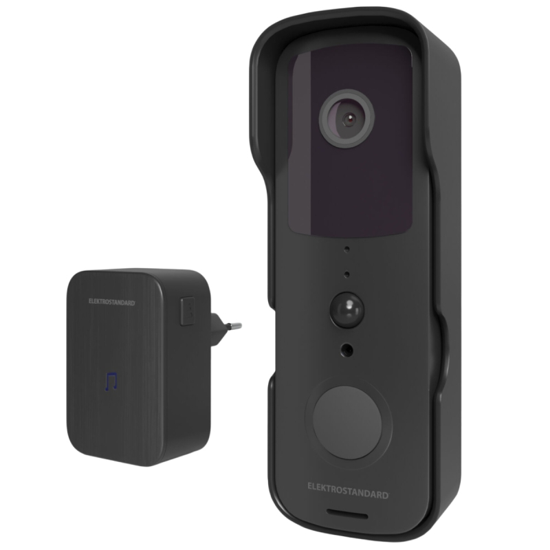 Видеозвонок Elektrostandard 76105/00 черный 4690389185526