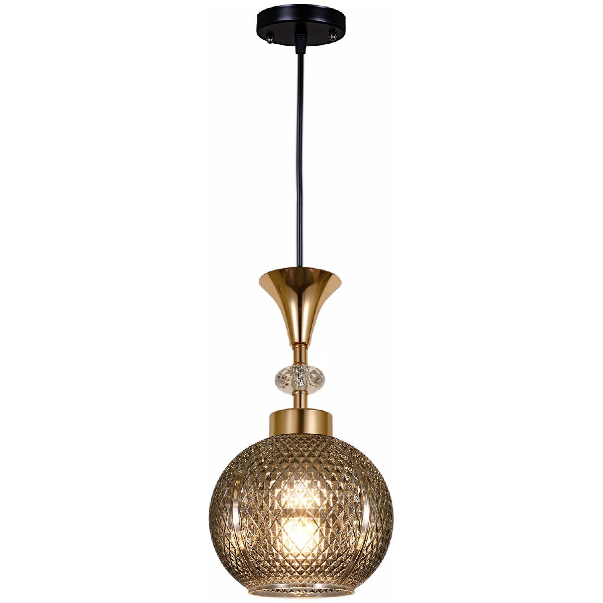 Подвесной светильник Reluce 02001-0.9-01 SMOKE