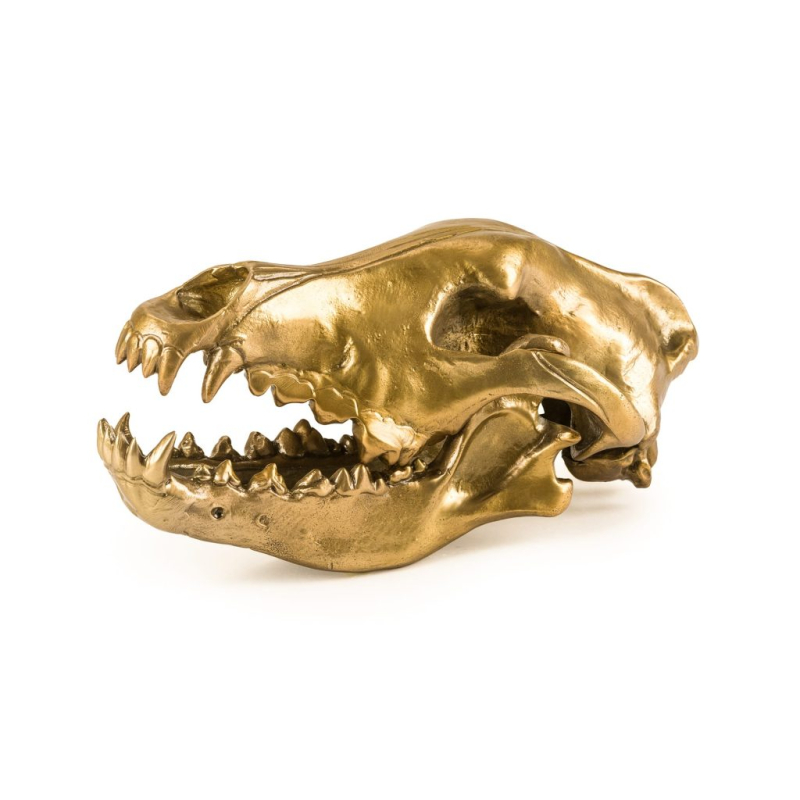 Статуэтка Wolf Skull Seletti Wunderkammer 10892