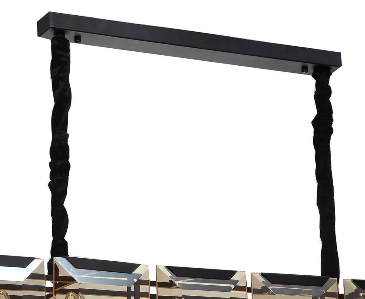 Подвесная люстра Lumien Hall Талия 3002/12P-BK-CGN