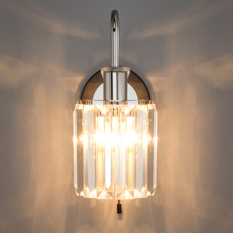 Прозрачное бра Eurosvet 70090/1 графит