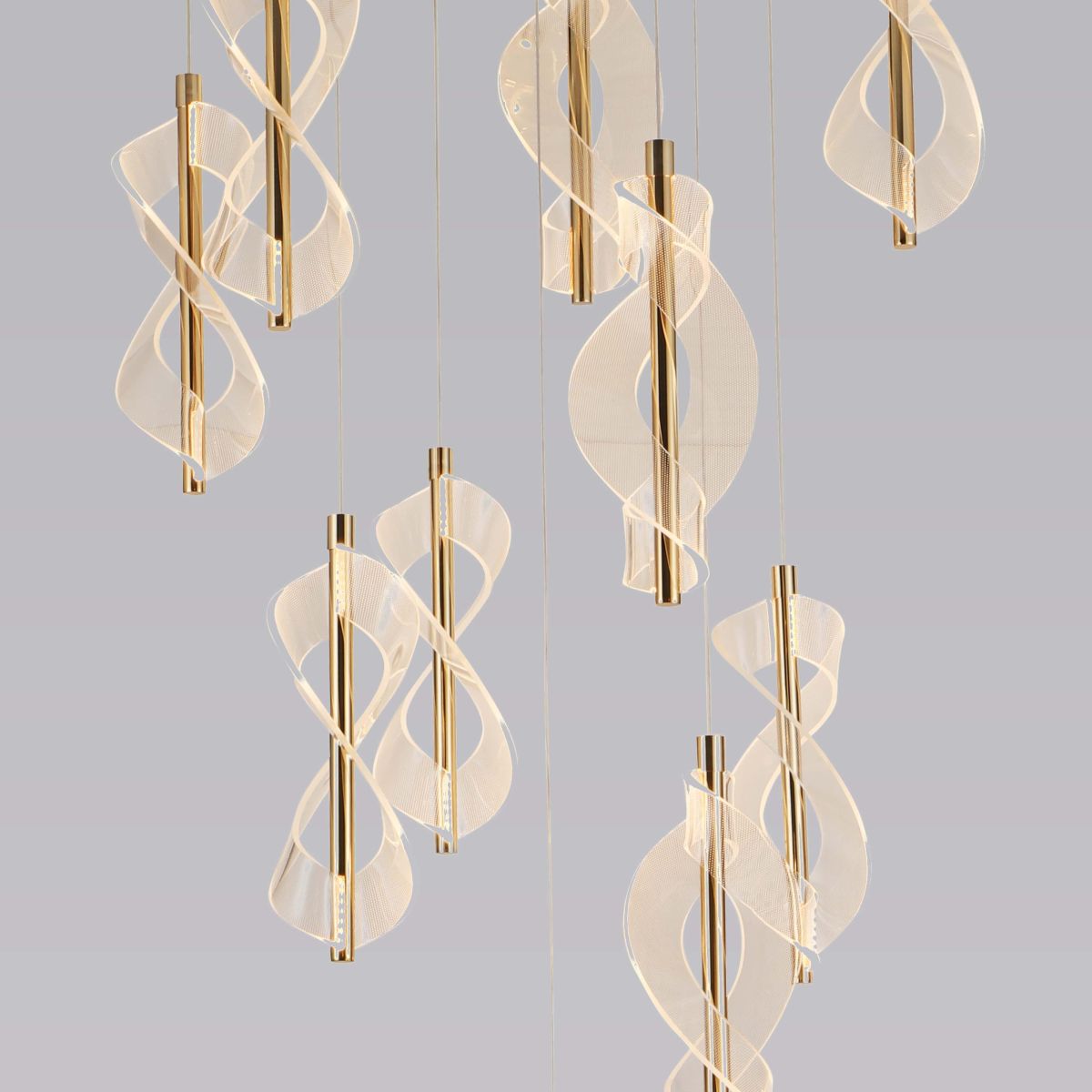 Каскадная люстра Alfa Light F1424-10