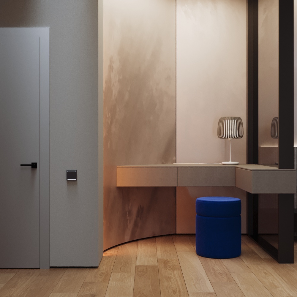 Выключатель встраиваемый Voltum S70 карточный 16А, (графит) VLS010707