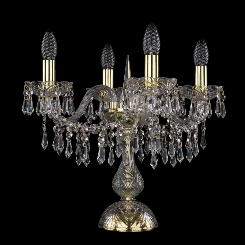 Настольная лампа Bohemia Ivele 1403L/4/141-39/G