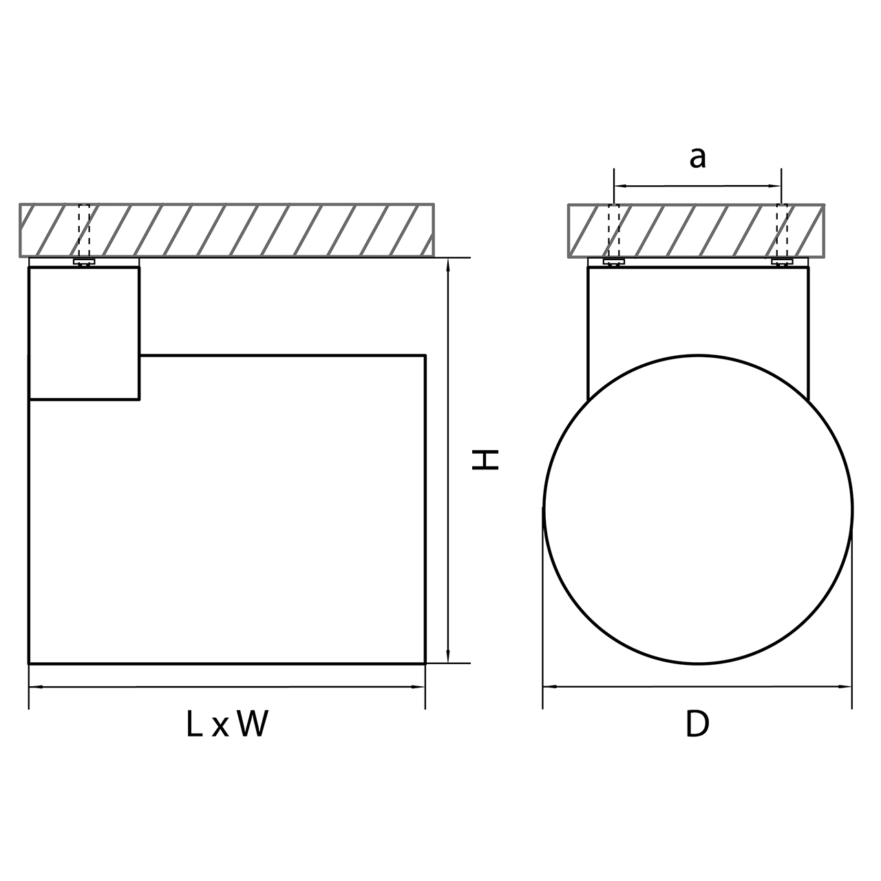 Уличный настенный светодиодный светильник Lightstar Paro 370692