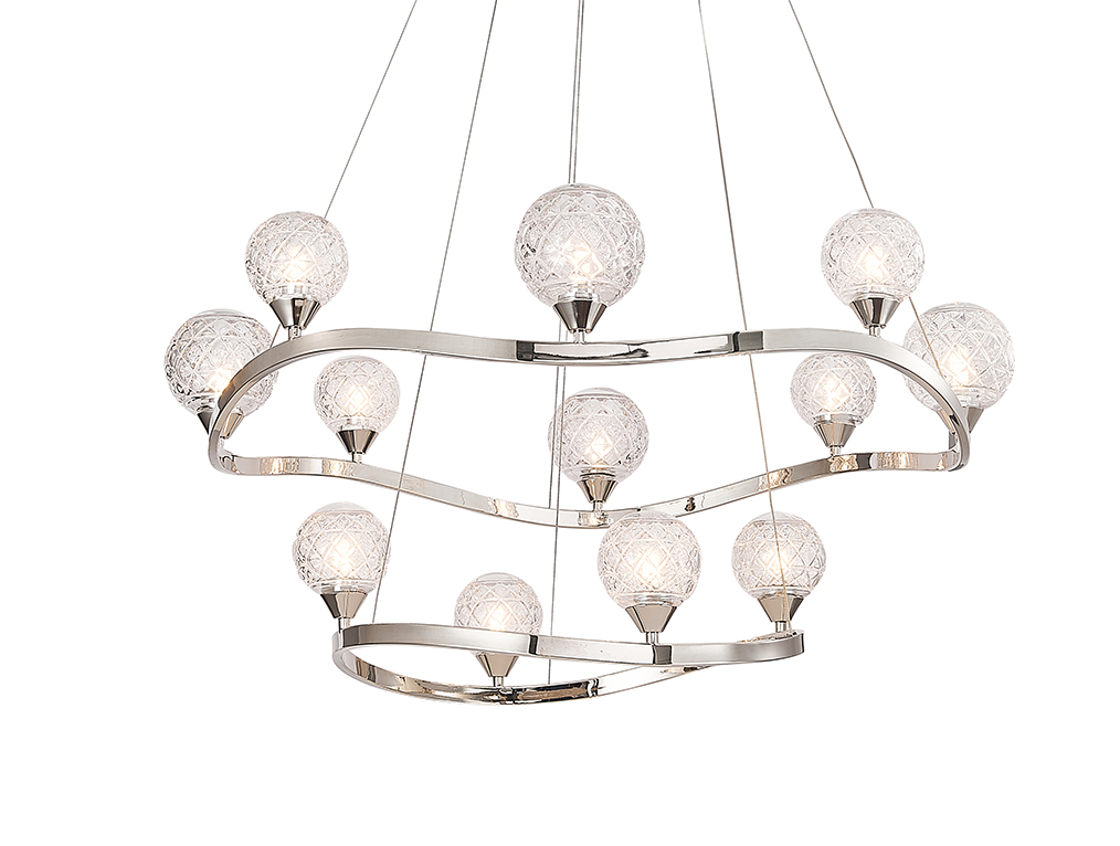 Подвесная люстра Newport 3812/S nickel М0065485