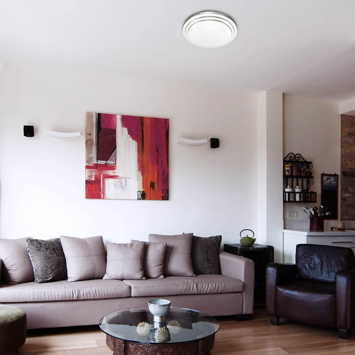 Настенно-потолочный светодиодный светильник Sonex Flim 2046/CL