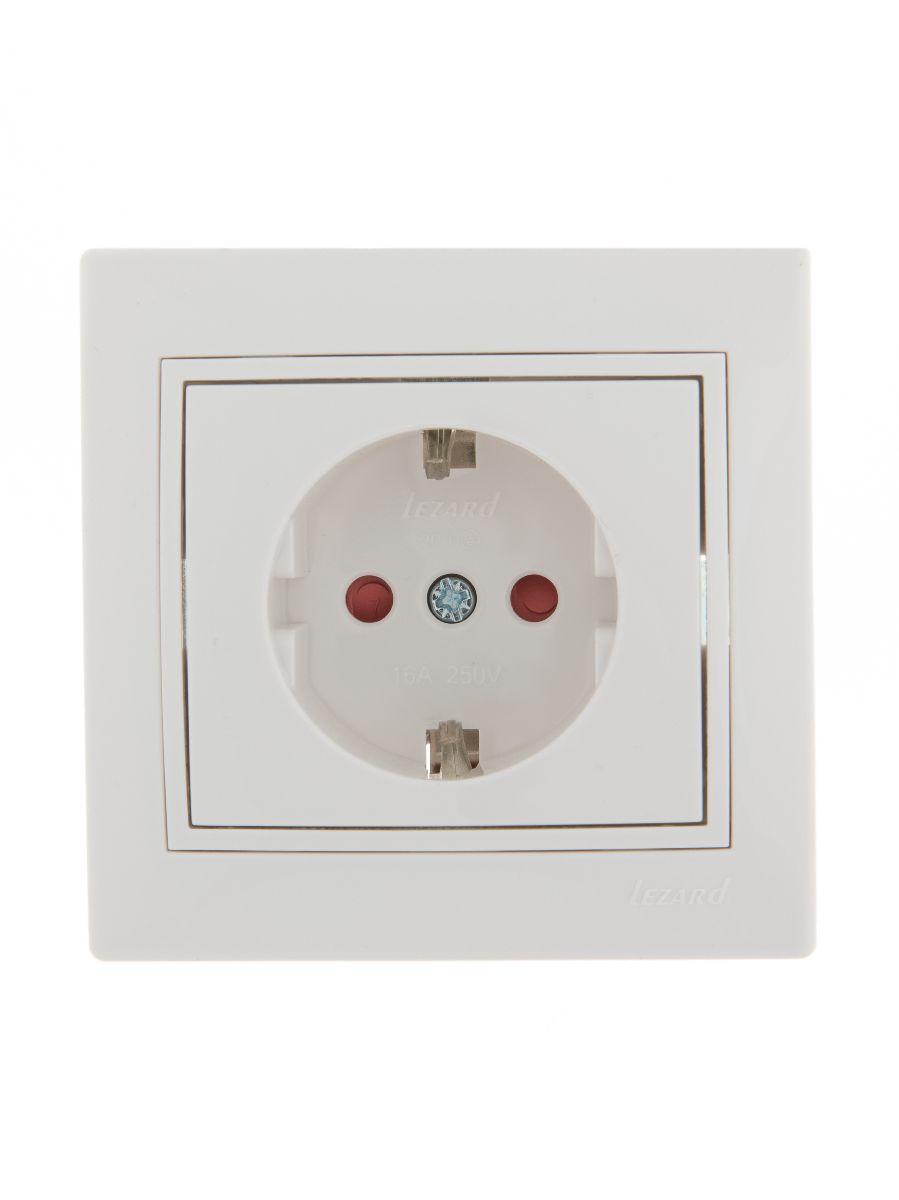 Розетка с защитой от детей Lezard Mira 701-0202-124