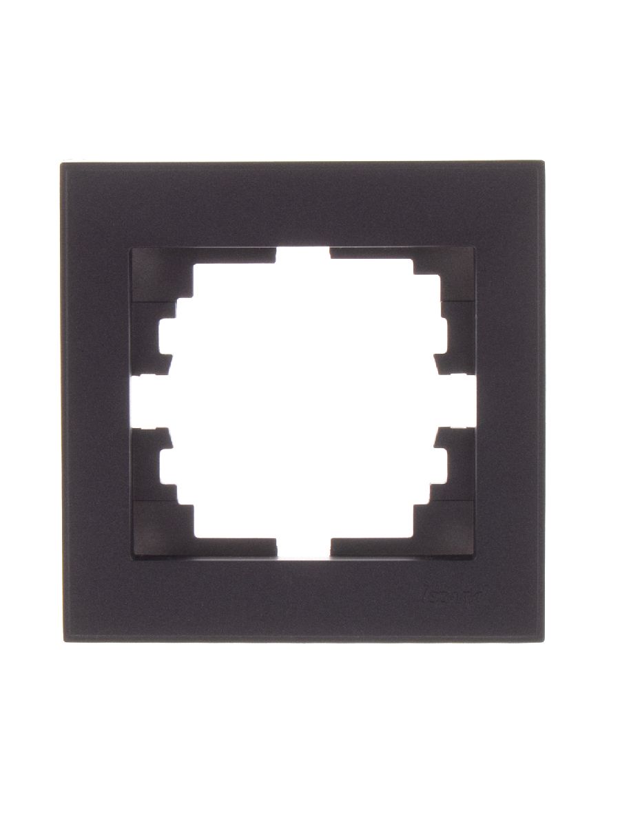 Рамка 1-местная горизонтальная Lezard Rain 703-4141-146