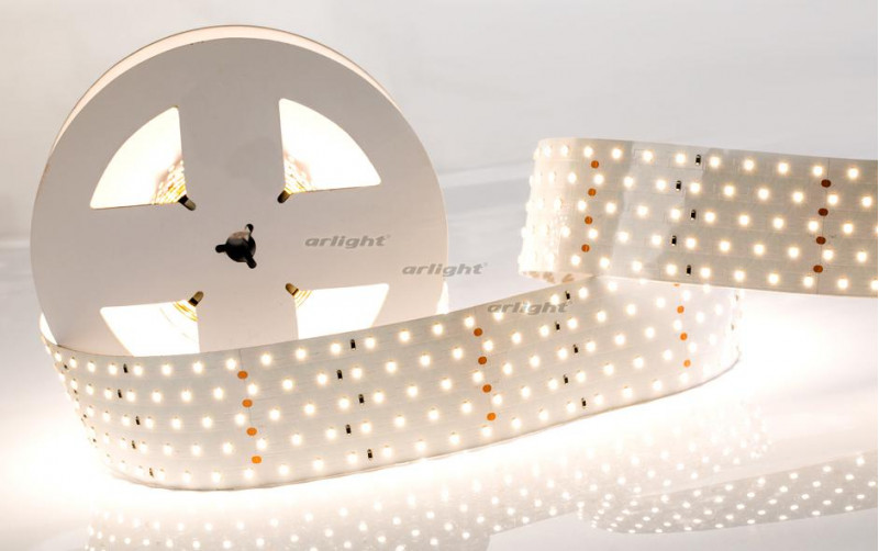 Светодиодная лента Arlight RT 2-2500 24V White6000 5x2 (2835, 875 LED, LUX) 019082(B)