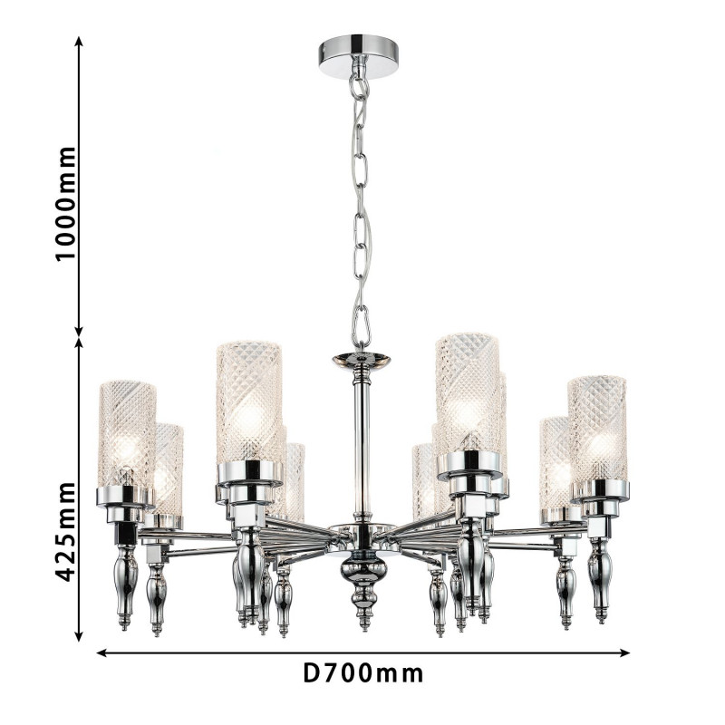 Подвесная люстра Favourite ANIMA 2813-12P
