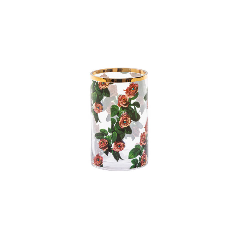 Ваза Roses Small Seletti Toiletpaper Glass Vase 14163