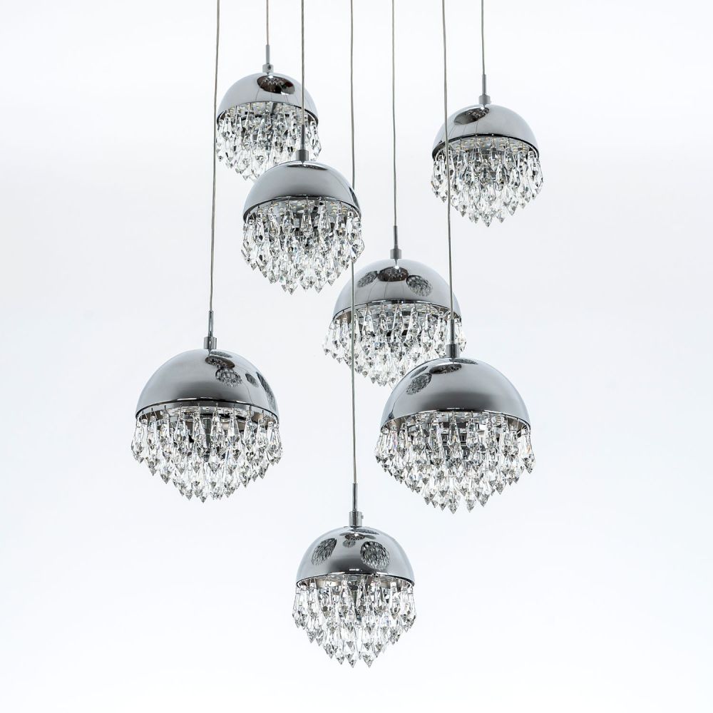 Каскадная люстра Modelux ML.2210.7 CR