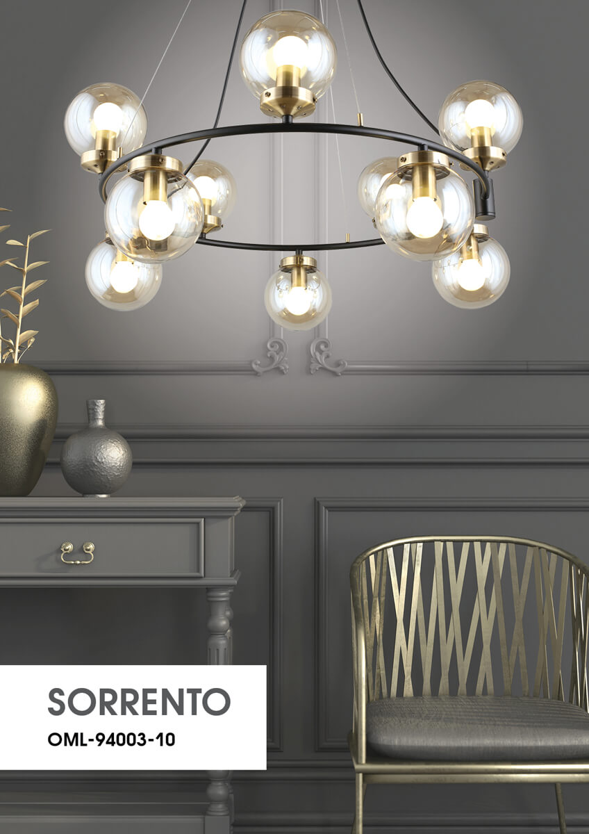Подвесная люстра Omnilux OML-94003-10