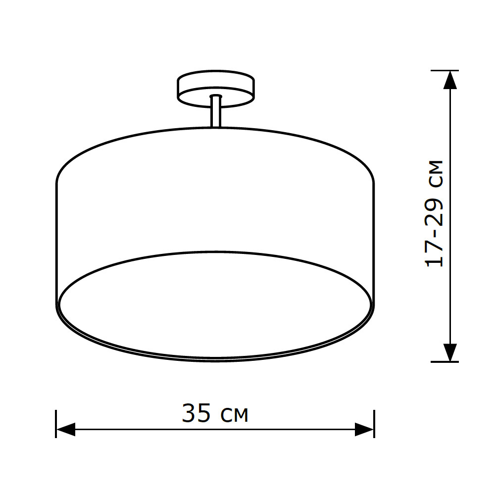 Потолочный светильник LightHall Nova S LH052038