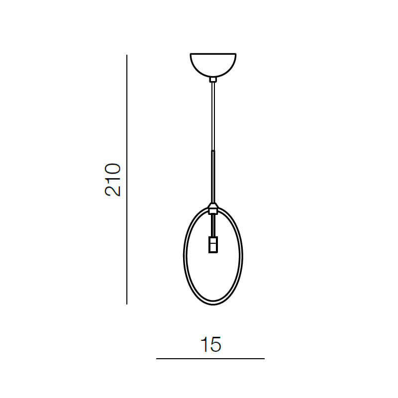 Подвесной светильник Azzardo Diana 1 AZ2150