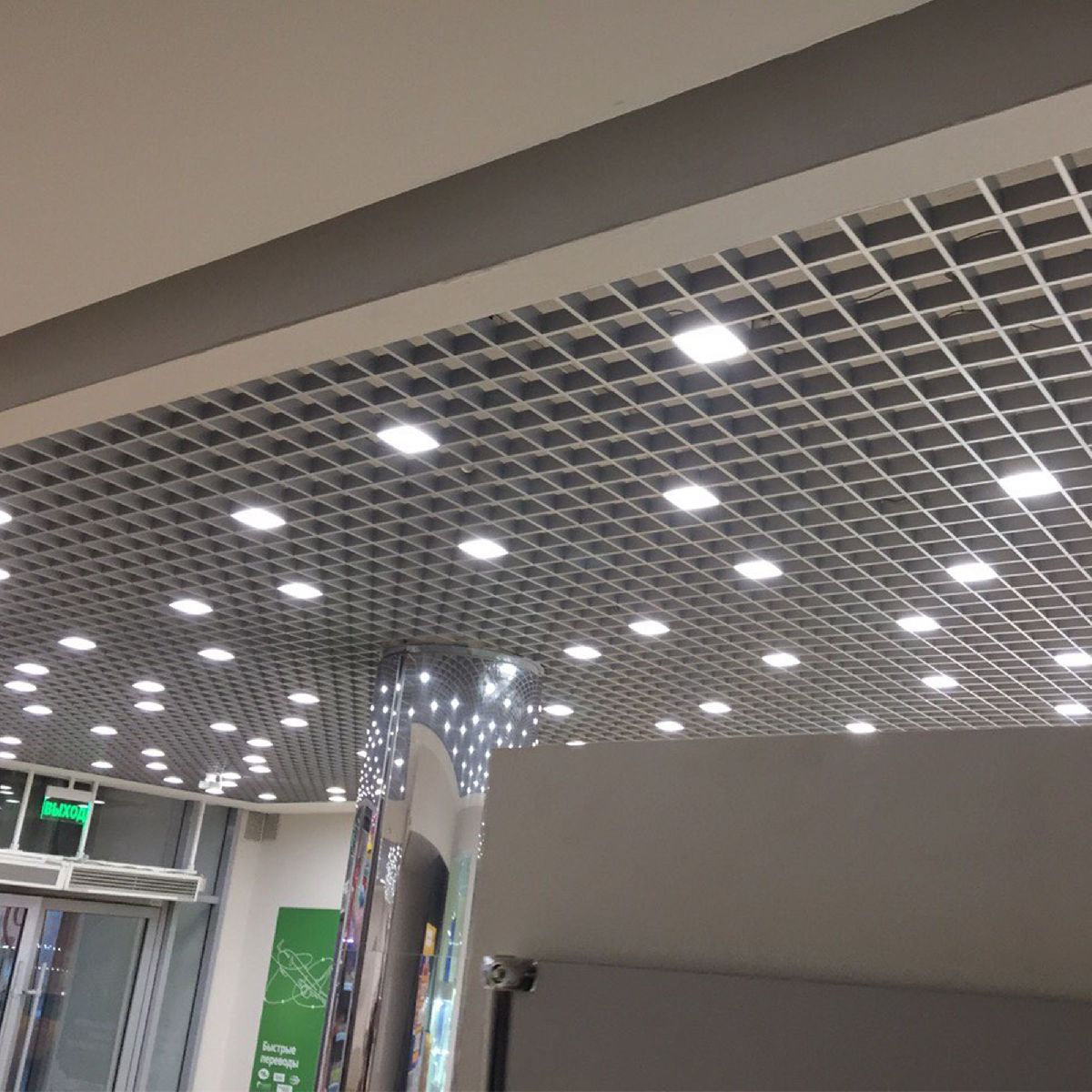 Встраиваемый светильник Uniel ULP-0808 7W/4000К IP40 GRILYATO OPAL WHITE UL-00012805