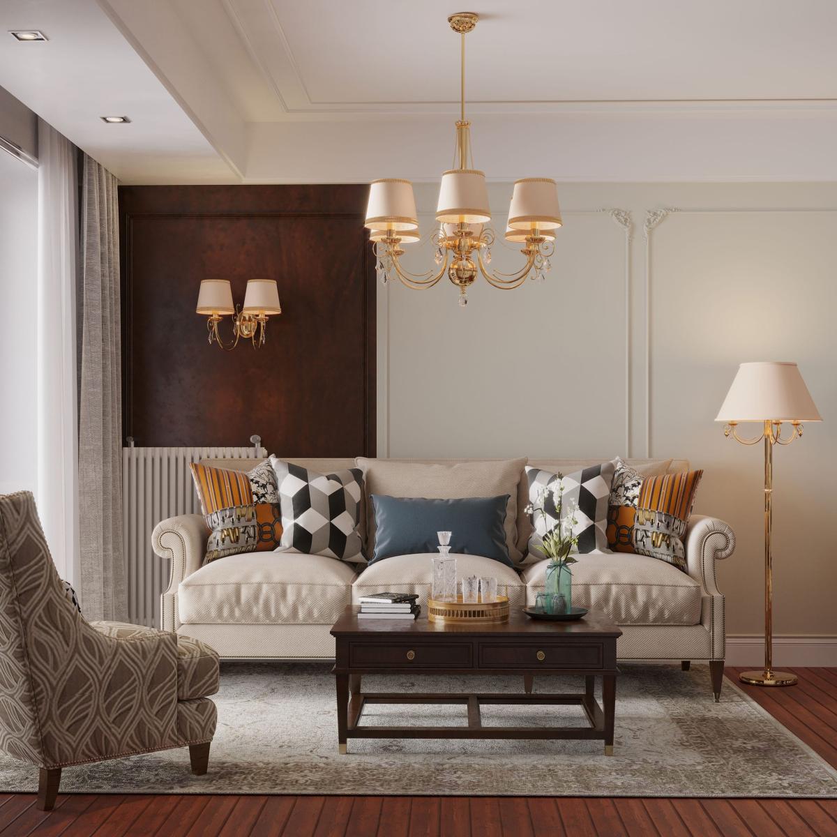 Торшер Kutek Coco COC-LS-3 (P/A)