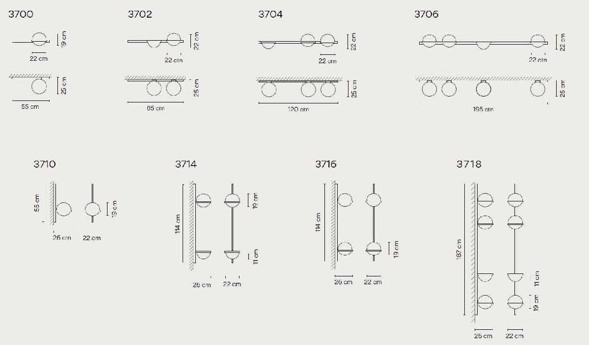 Настенный светильник ImperiumLoft Palma 99816-22