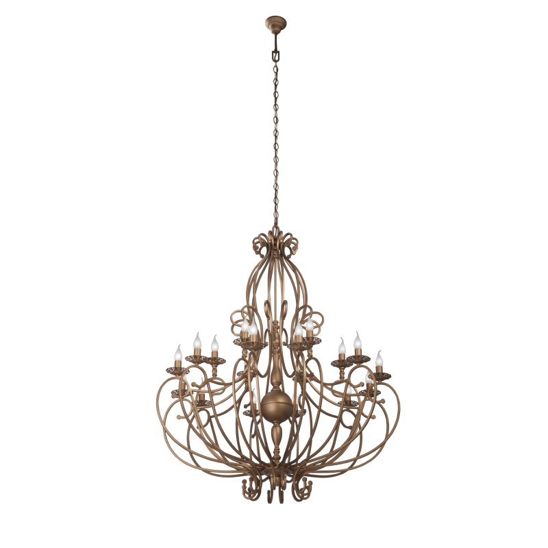 Подвесная люстра неоклассика Vitaluce V1819-8/12+6