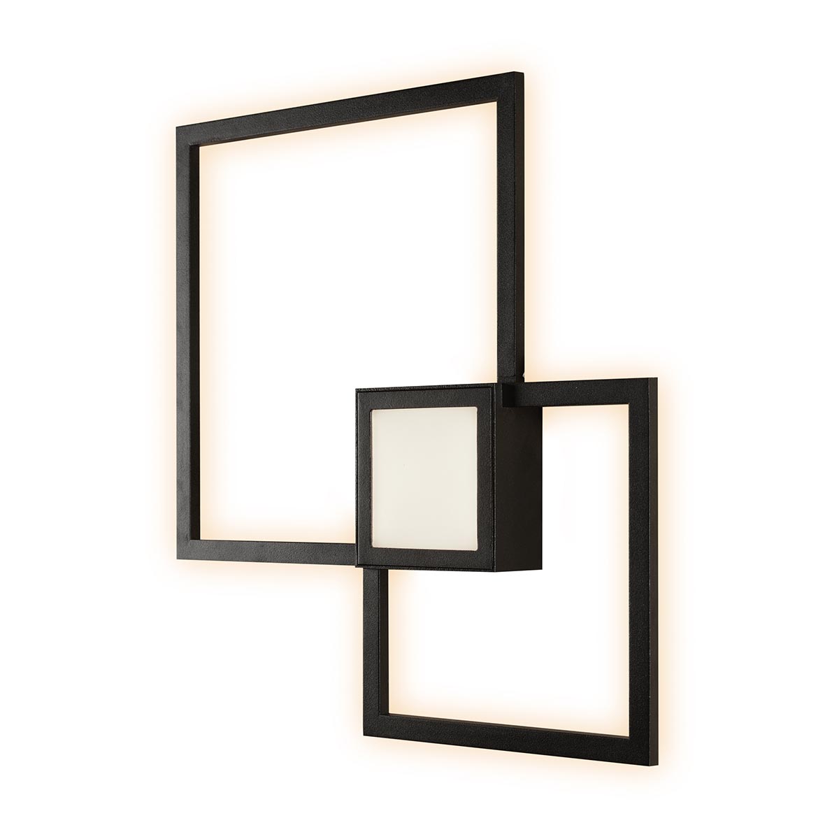 Настенно-потолочный светодиодный светильник iLedex Galaxy X046224 24W 3000K BK УЦ