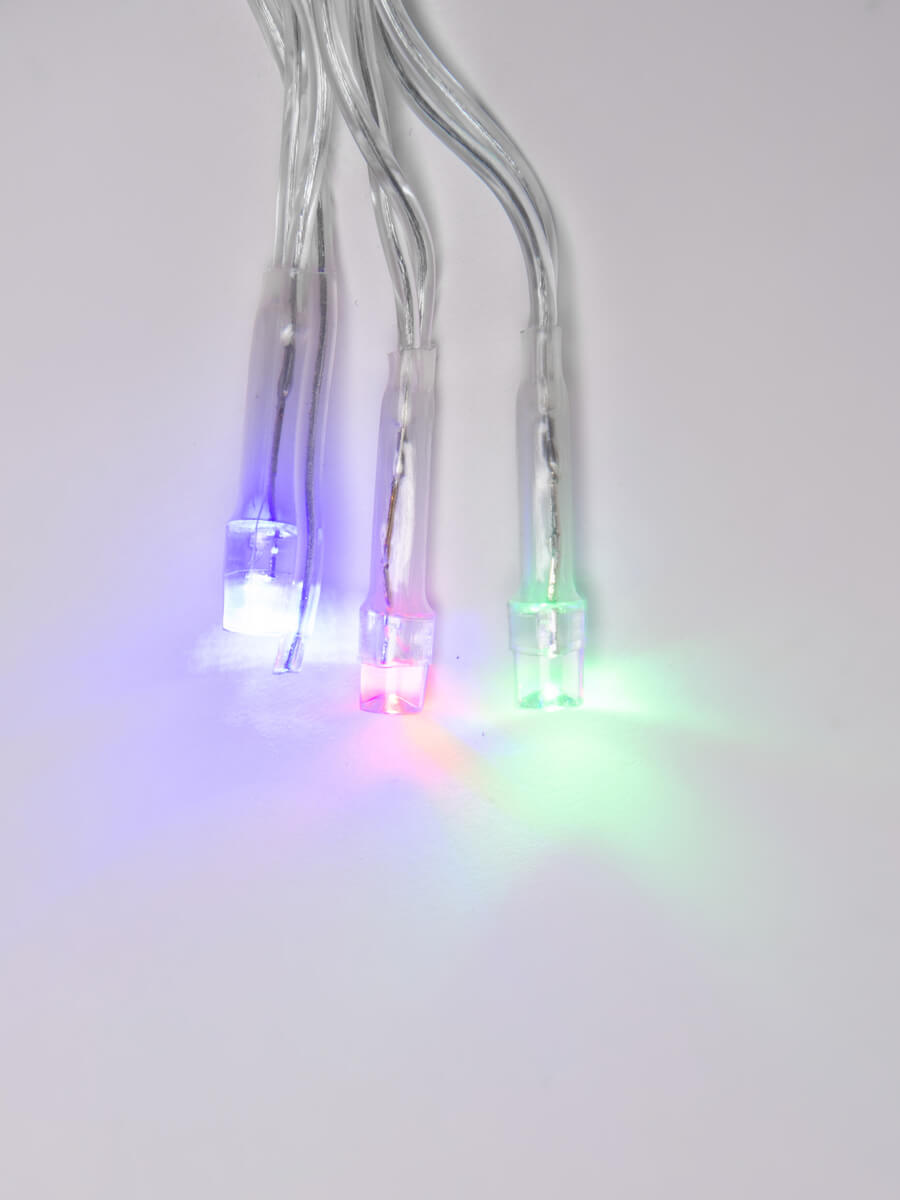 Светодиодная гирлянда (UL-00001411) Uniel занавес Радуга 220V разноцветный ULD-E1906-180/DTK MULTI IP20 RAINBOW-2