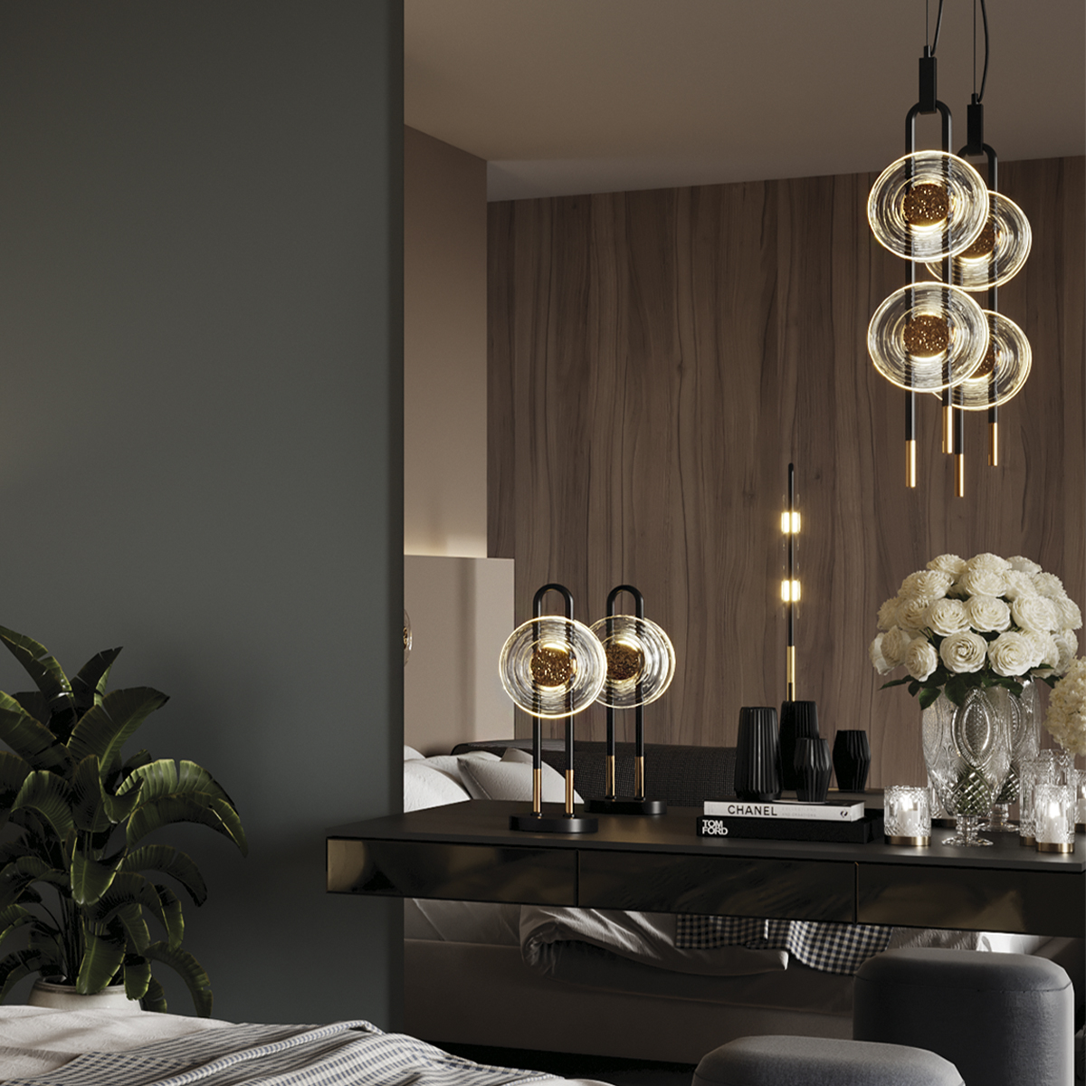 Настольный светильник Odeon Light Magnet 5407/12TL