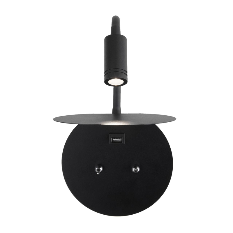 Бра Elektrostandard Lungo LED черный MRL LED 1017 4690389149948