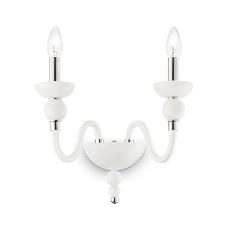 Бра Ideal Lux Doge AP2 Bianco 113654