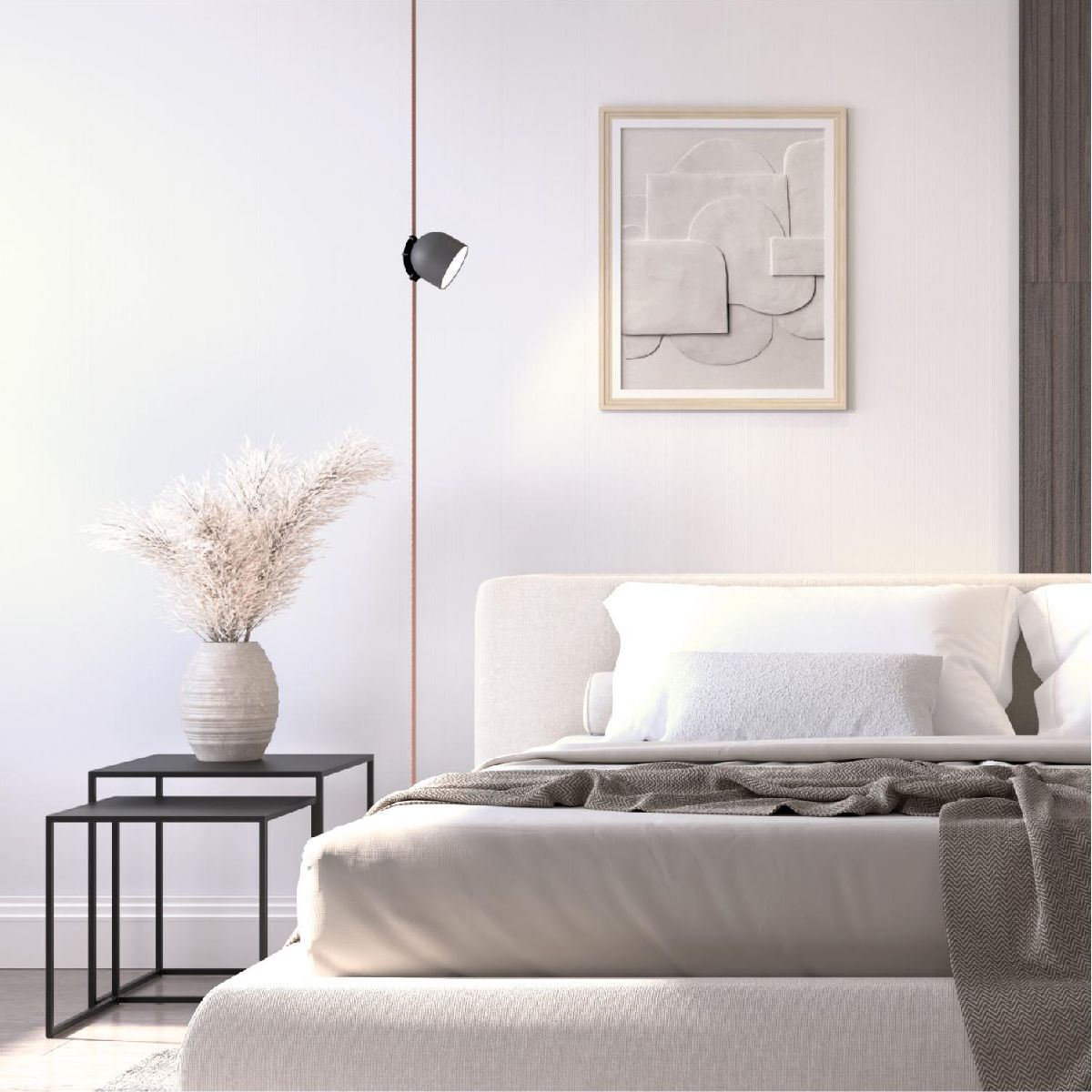 Трековый однофазный светильник Denkirs Belty Spot DK5543-BK