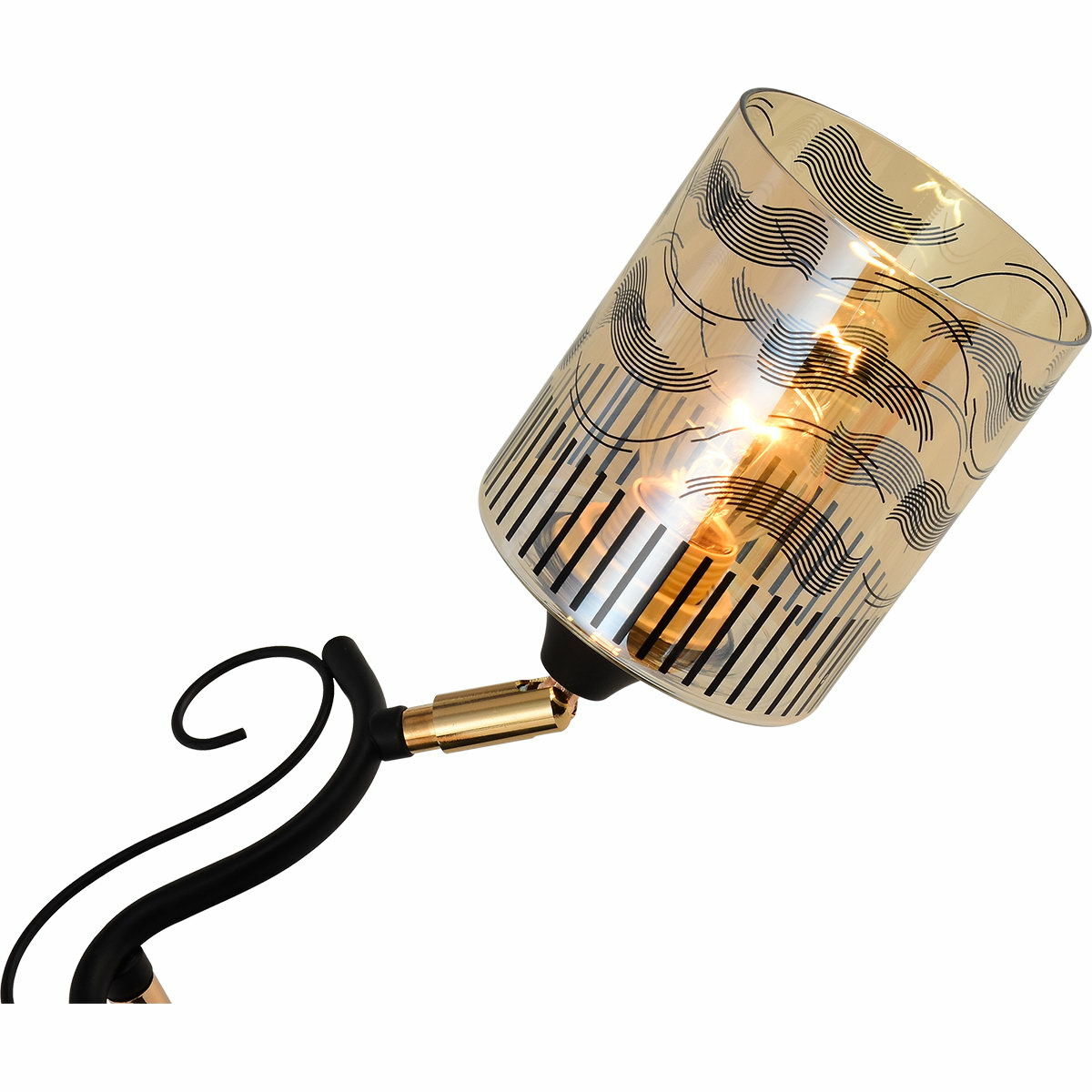 Люстра на штанге Reluce 11313-0.3-03 BK+FGD