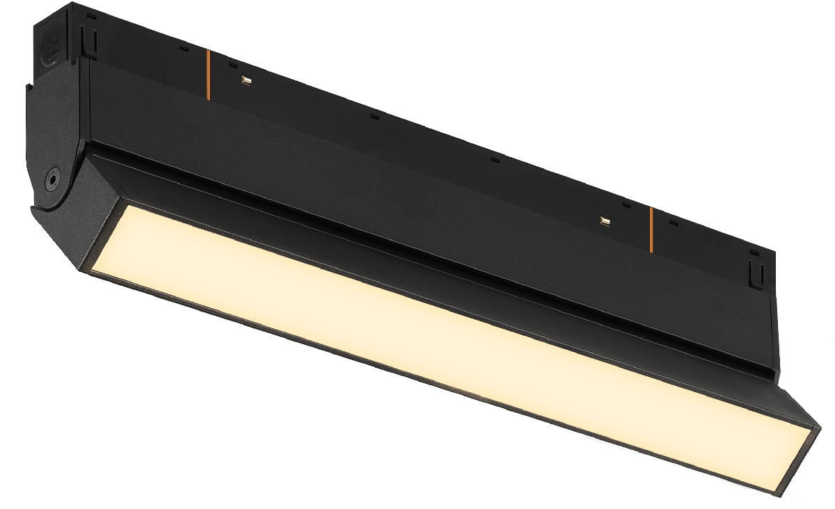 Трековый магнитный светильник iLedex Vision 4822-004-L300-12W-110DG-4000K-BK