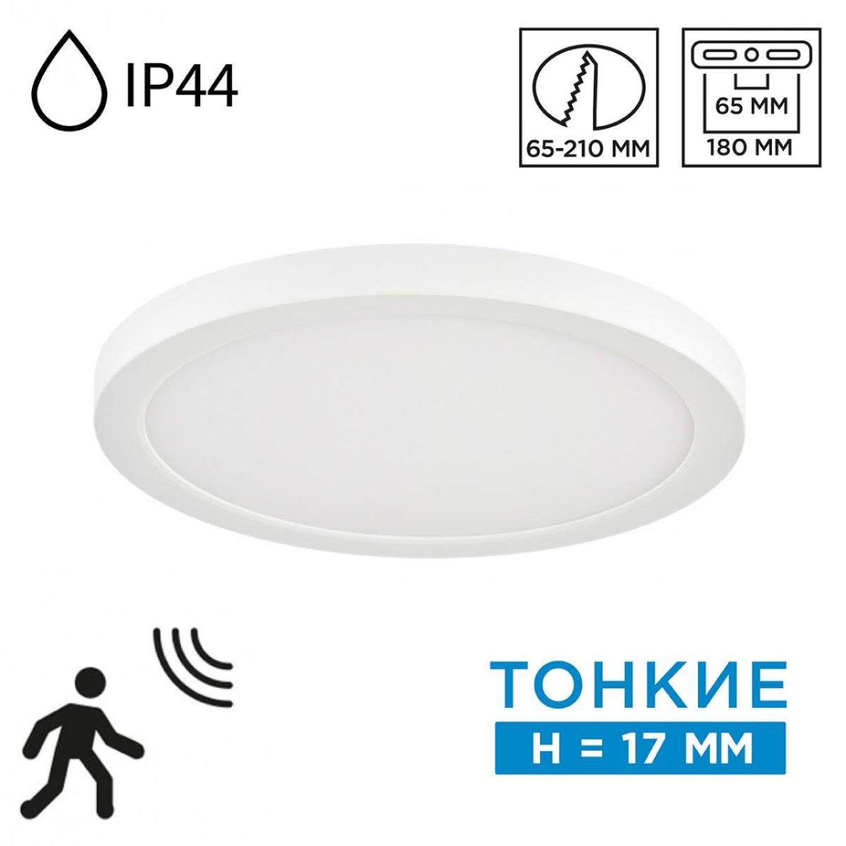 Накладной/встраиваемый светильник Sonex Mitra LED Nebula White 7790/18L