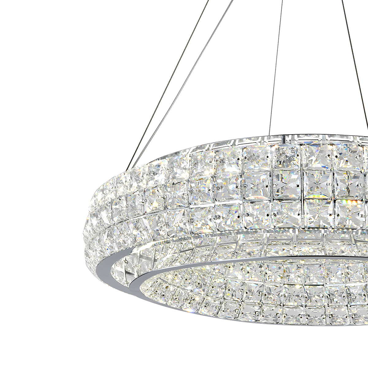 Подвесная люстра Indigo Valore 12044/B/1P Chrome V000101L