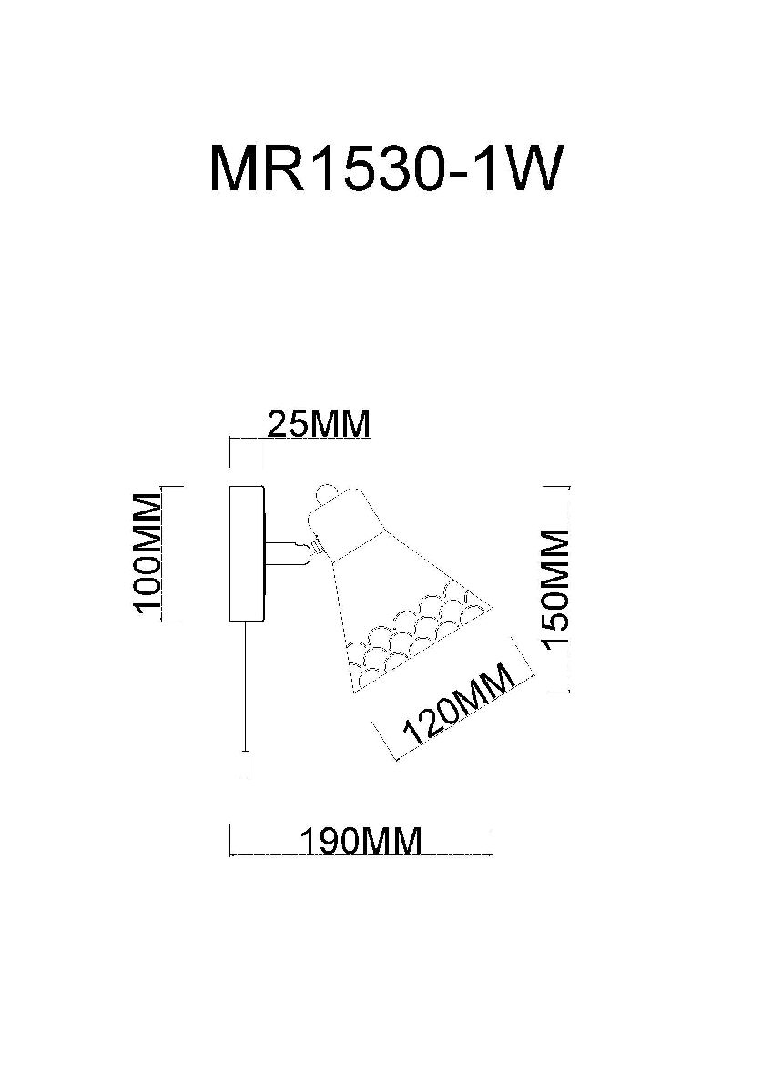 Спот MyFar Chilly MR1530-1W